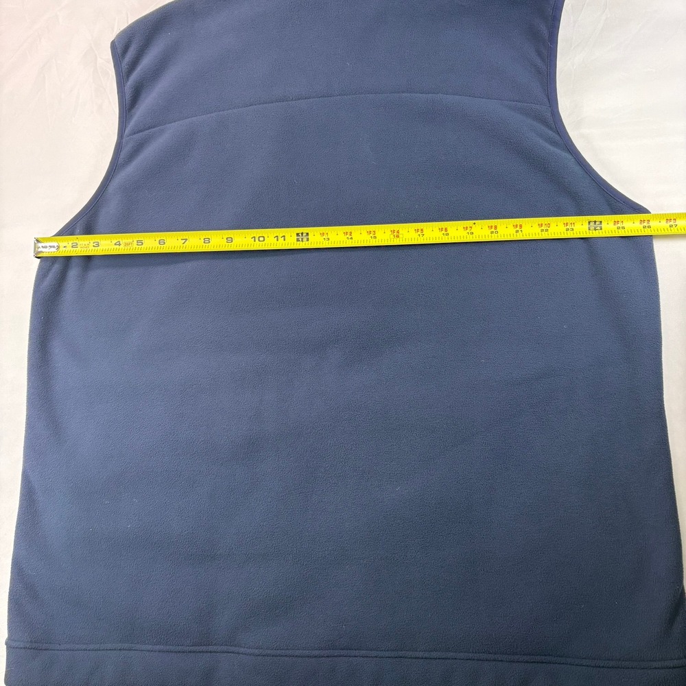 The North Face Fleece Vest Mens XXL Gorpcore Navy Blue Full Zip Outdoor - Picture 7 of 7